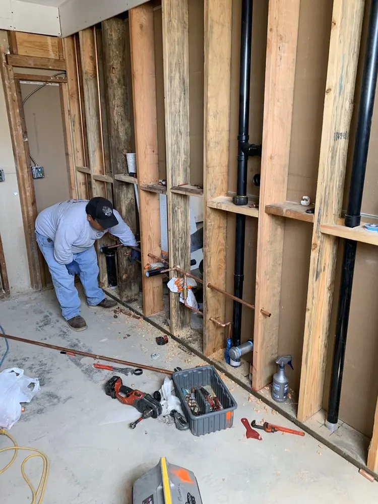 Commercial rough-in plumbing for Commercial Plumbing in Ridgewood